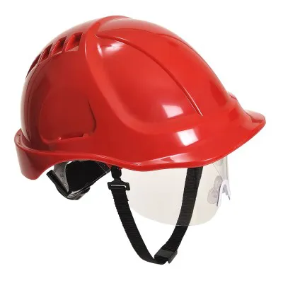 PW54 - Cască cu Visor Endurance Plus / Portwest / Căști de lucru și uz general