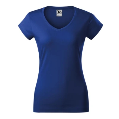 Tricou pentru damă FIT cu guler V / Malfini / Tricouri, bluze, cămăși