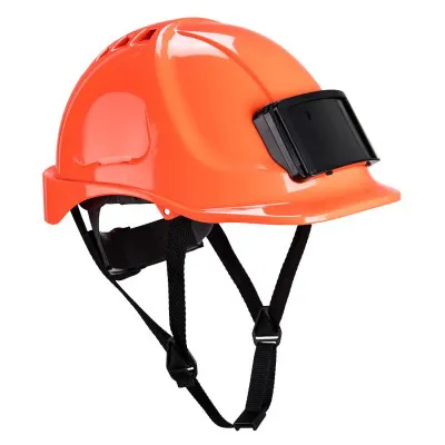 PB55 - Cască de protecție Endurance, cu suport ecuson / Portwest / Căști de protecție pentru alpinism utilitar