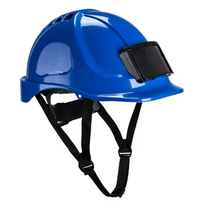 PB55 - Cască de protecție Endurance, cu suport ecuson / Portwest / Căști de protecție pentru alpinism utilitar
