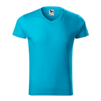 Tricou pentru bărbaţi SLIM FIT cu guler V / Malfini / Tricouri, bluze, cămăși
