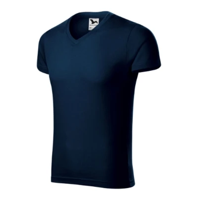 Tricou pentru bărbaţi SLIM FIT cu guler V / Malfini / Tricouri, bluze, cămăși
