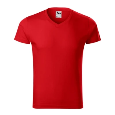Tricou pentru bărbaţi SLIM FIT cu guler V / Malfini / Tricouri, bluze, cămăși