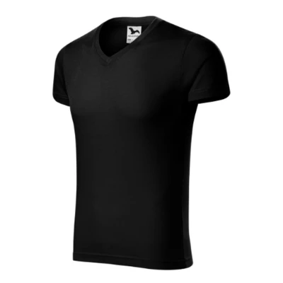 Tricou pentru bărbaţi SLIM FIT cu guler V / Malfini / Tricouri, bluze, cămăși