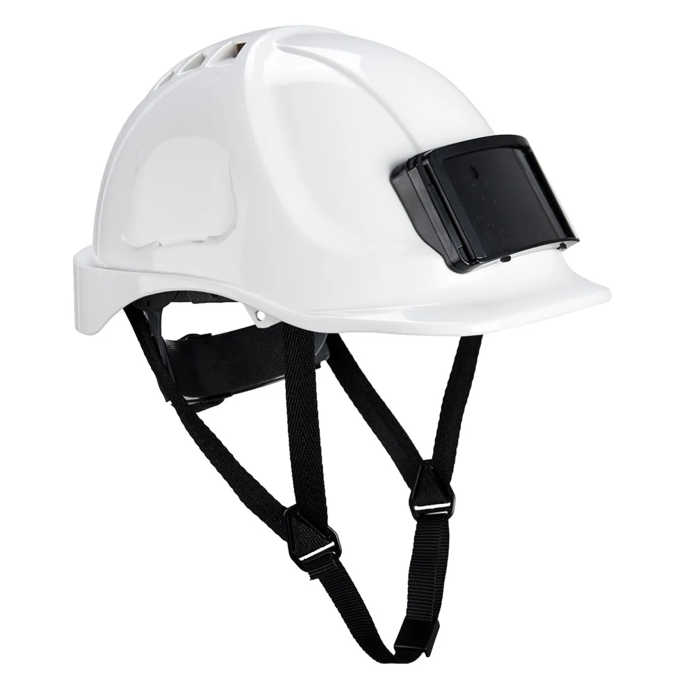 PB55 - Cască de protecție Endurance, cu suport ecuson / Portwest / Căști de protecție pentru alpinism utilitar