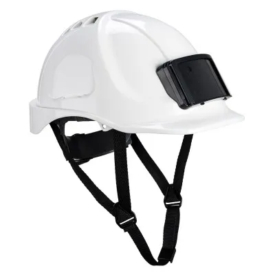PB55 - Cască de protecție Endurance, cu suport ecuson / Portwest / Căști de protecție pentru alpinism utilitar