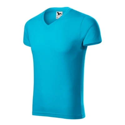 Tricou pentru bărbaţi SLIM FIT cu guler V / Malfini / Tricouri, bluze, cămăși