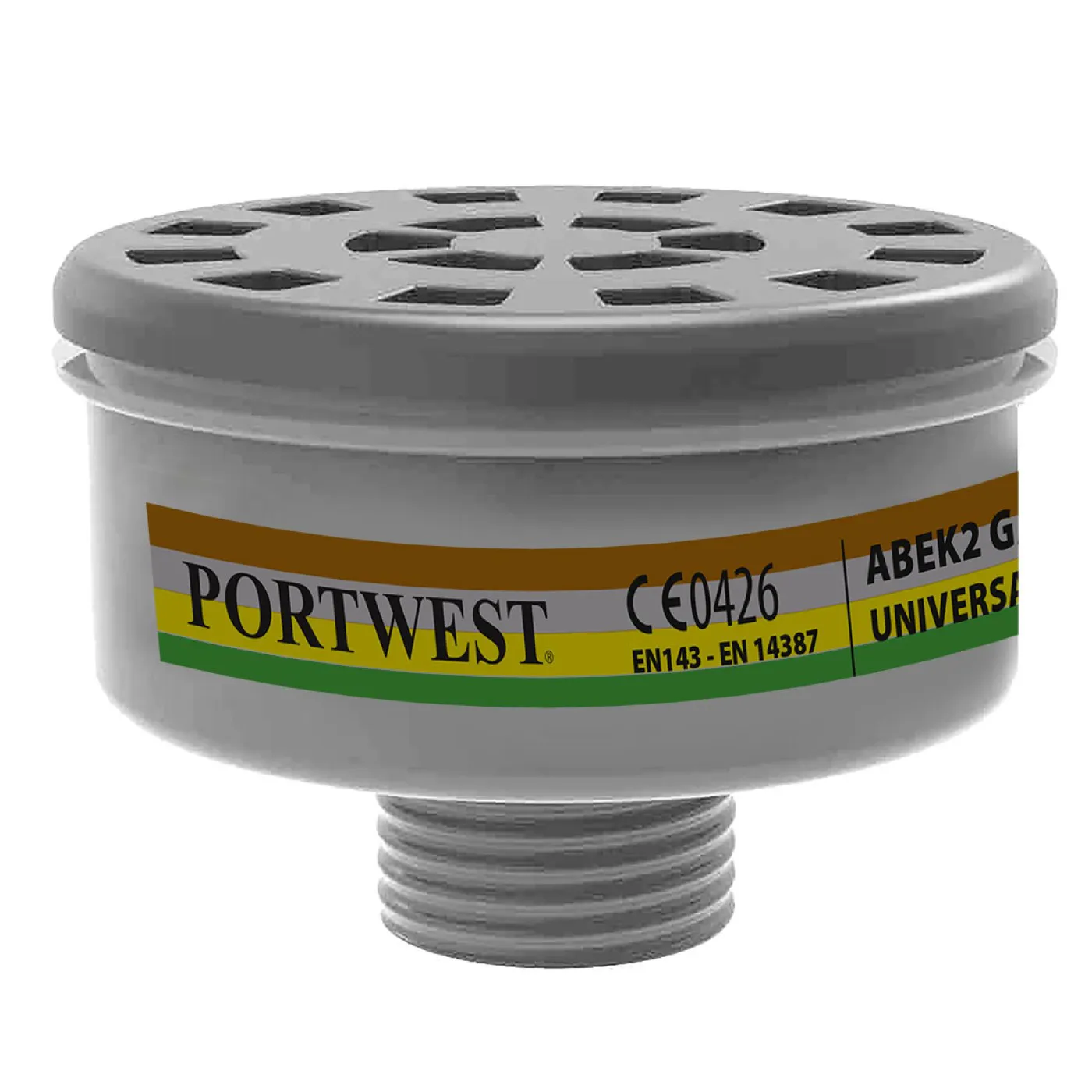 P926 - Filtru Gaz ABEK2 conexiune universală (4 buc.) / Portwest / Filtre