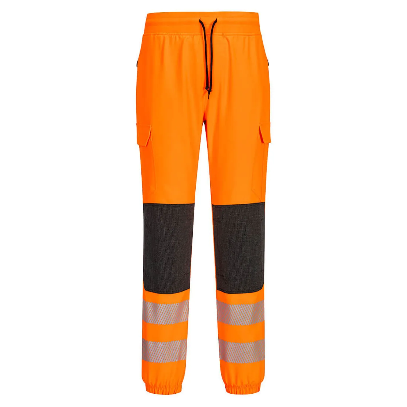KX346 - Pantaloni Jogger HiVis KX3 elastici Clasa 2 / Portwest / Pantaloni, salopete, colanți