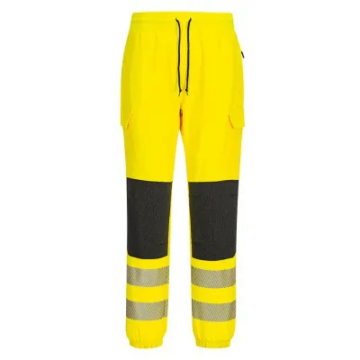 KX346 - Pantaloni Jogger HiVis KX3 elastici Clasa 2 / Portwest / Pantaloni, salopete, colanți