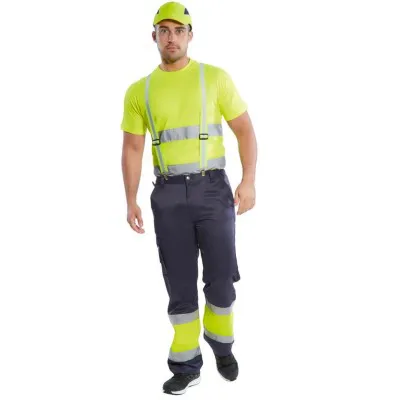 HV56 - Bretele pantaloni HiVis / Portwest / Îmbrăcăminte HiVis și reflectorizantă