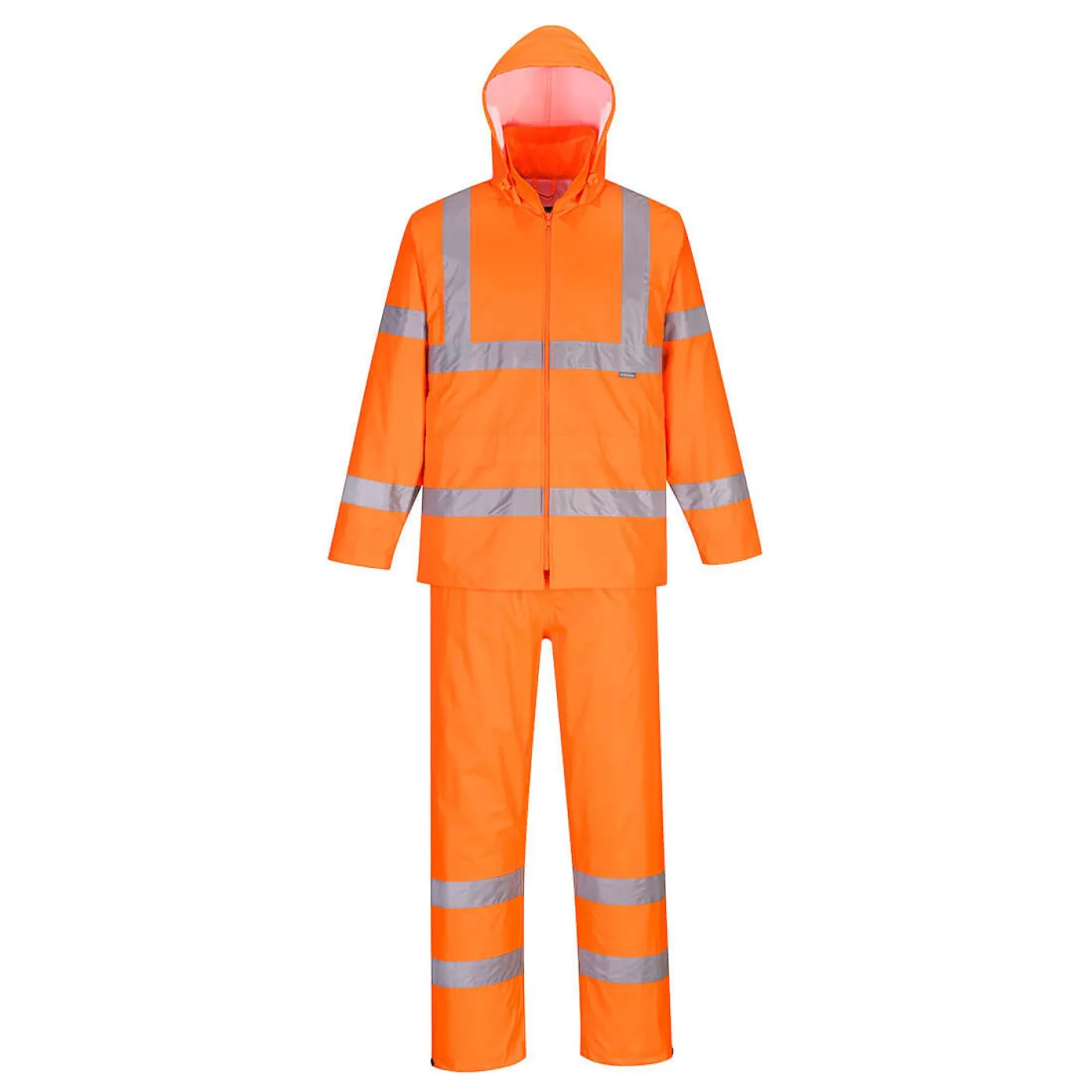 H448 - Costum de ploaie HiVis Packaway / Portwest / Îmbrăcăminte de ploaie și impermeabilă