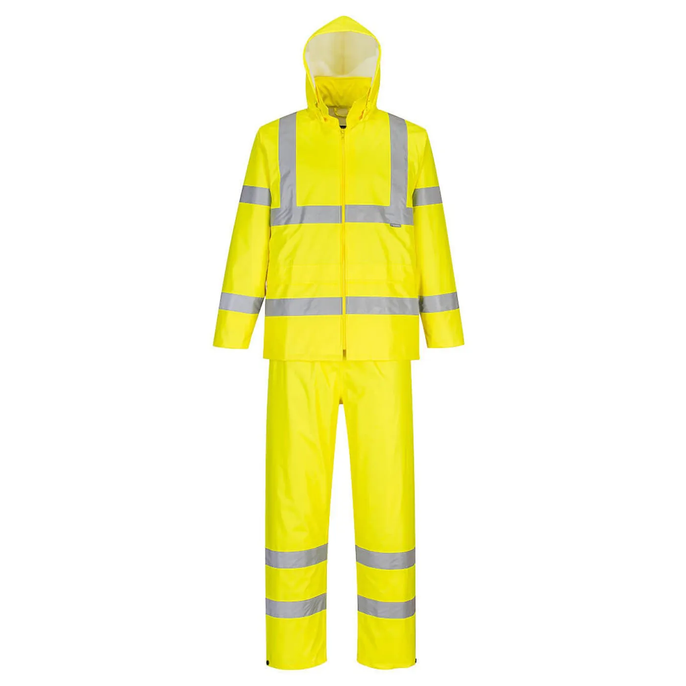 H448 - Costum de ploaie HiVis Packaway / Portwest / Îmbrăcăminte de ploaie și impermeabilă