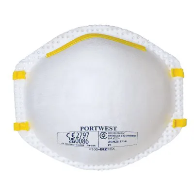 P100 - Mască de protecție Dust Mist FFP1 / Portwest / Semimăști simple fără supapă