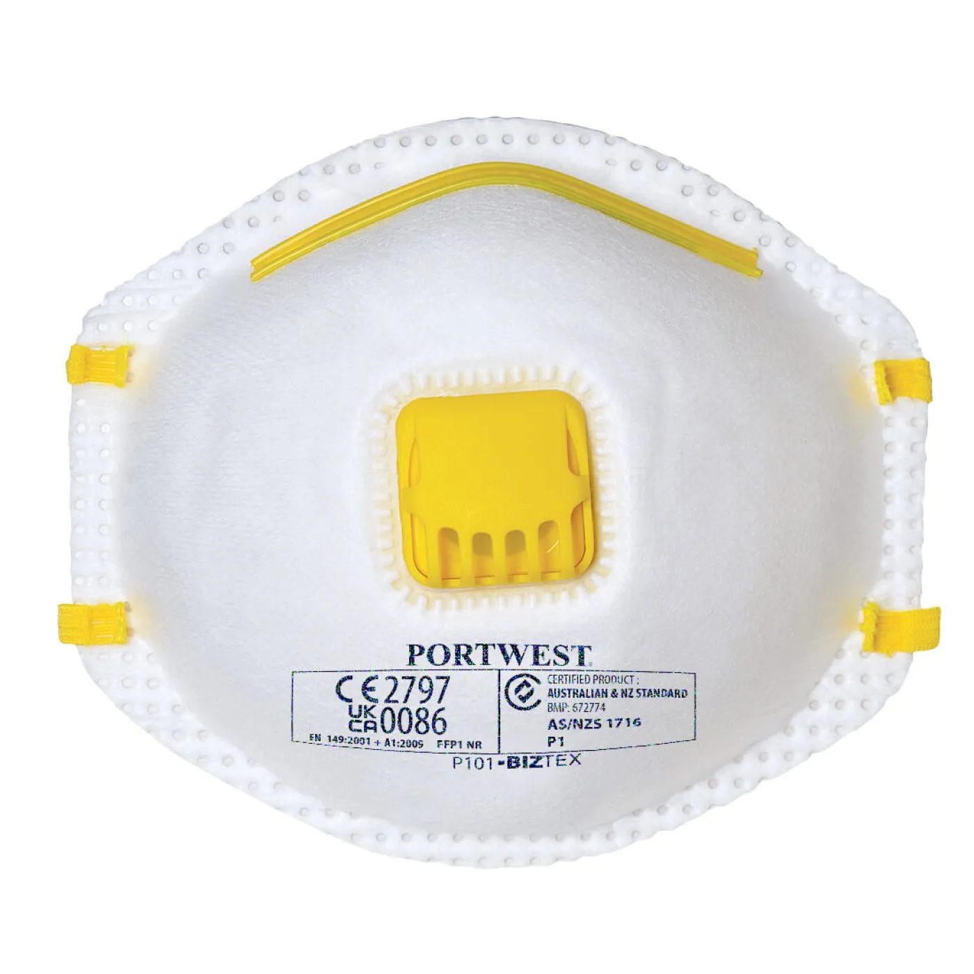 P101 - Mască de protecție FFP1 cu supapă / Portwest / Semimăști simple cu supapă FFP1