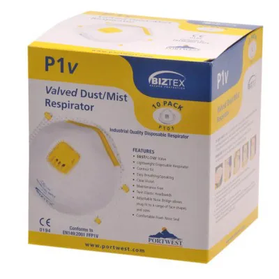 P101 - Mască de protecție FFP1 cu supapă / Portwest / Semimăști simple cu supapă FFP1