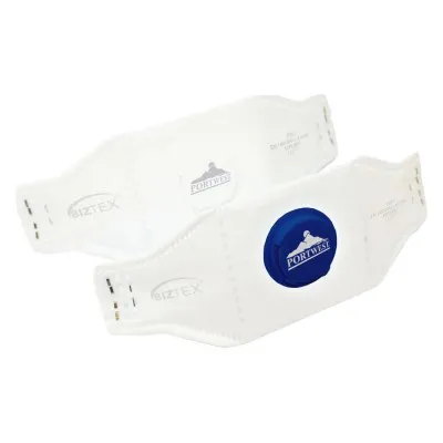 P291 - Mască de protecție EAGLE FFP2 cu valvă Dolomite Fold Flat / Portwest / Semimăști simple cu supapă FFP2