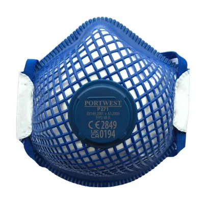 P271 - Mască de protecție cu valvă ERGONET FFP2 / Portwest / Semimăști simple cu supapă FFP2