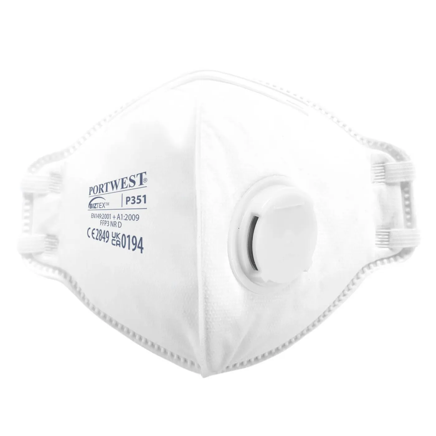 P351 - Mască de protectie respiratorie Vertical FFP3 Dolomite / Portwest / Semimăști simple cu supapă FFP3