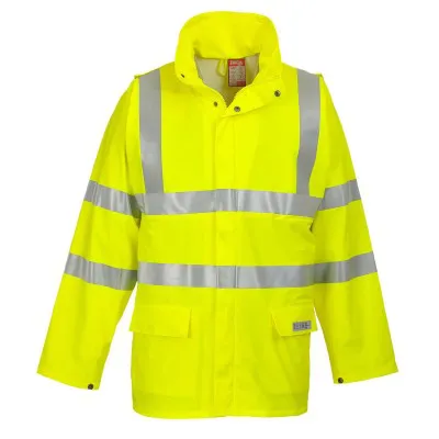 FR41 - Jachetă ignifugă Sealtex Flame HiVis / Portwest / Îmbrăcăminte antistatică și ignifugă
