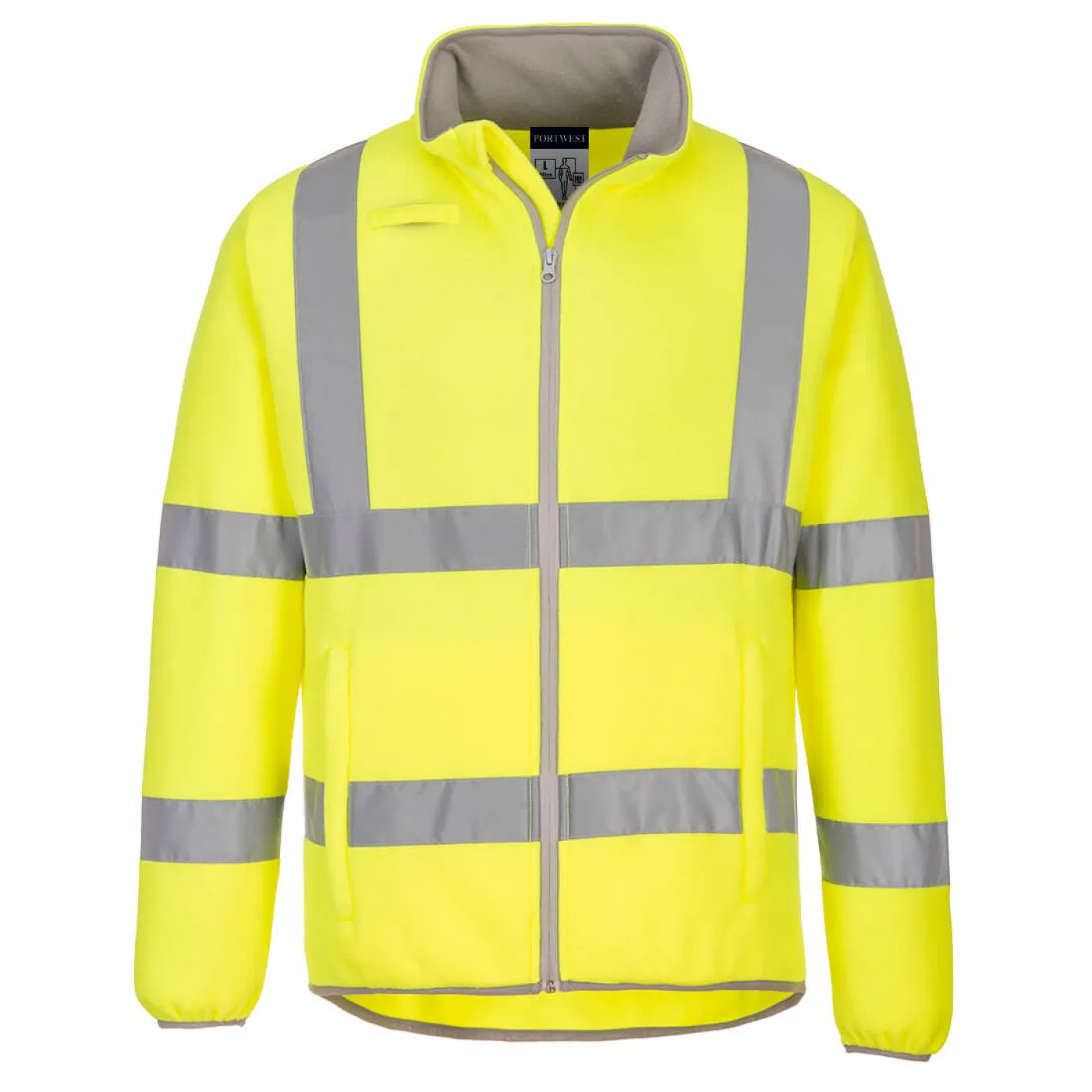 EC70 - Jachetă Fleece Eco HiVis / Portwest / Jachete și geci