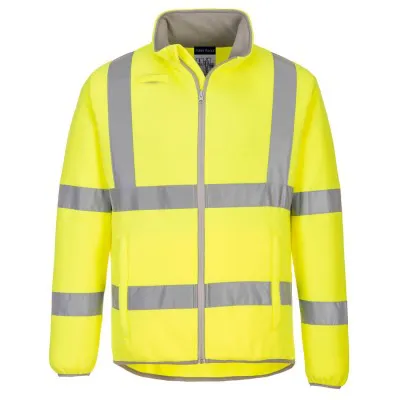 EC70 - Jachetă Fleece Eco HiVis / Portwest / Jachete și geci