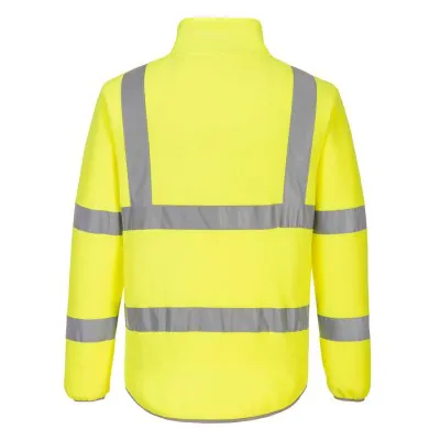EC70 - Jachetă Fleece Eco HiVis / Portwest / Jachete și geci
