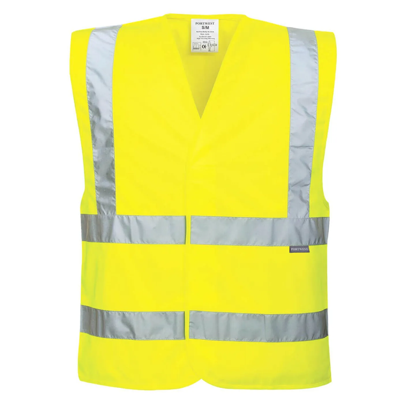EC76 - Vestă Eco HiVis (10 buc.) / Portwest / Veste de lucru și de semnalizare