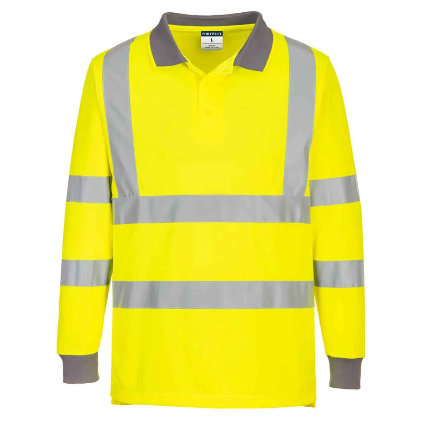 EC11 - Tricou Polo Eco HiVis L/S (6 buc.) / Portwest / Tricouri, bluze, cămăși
