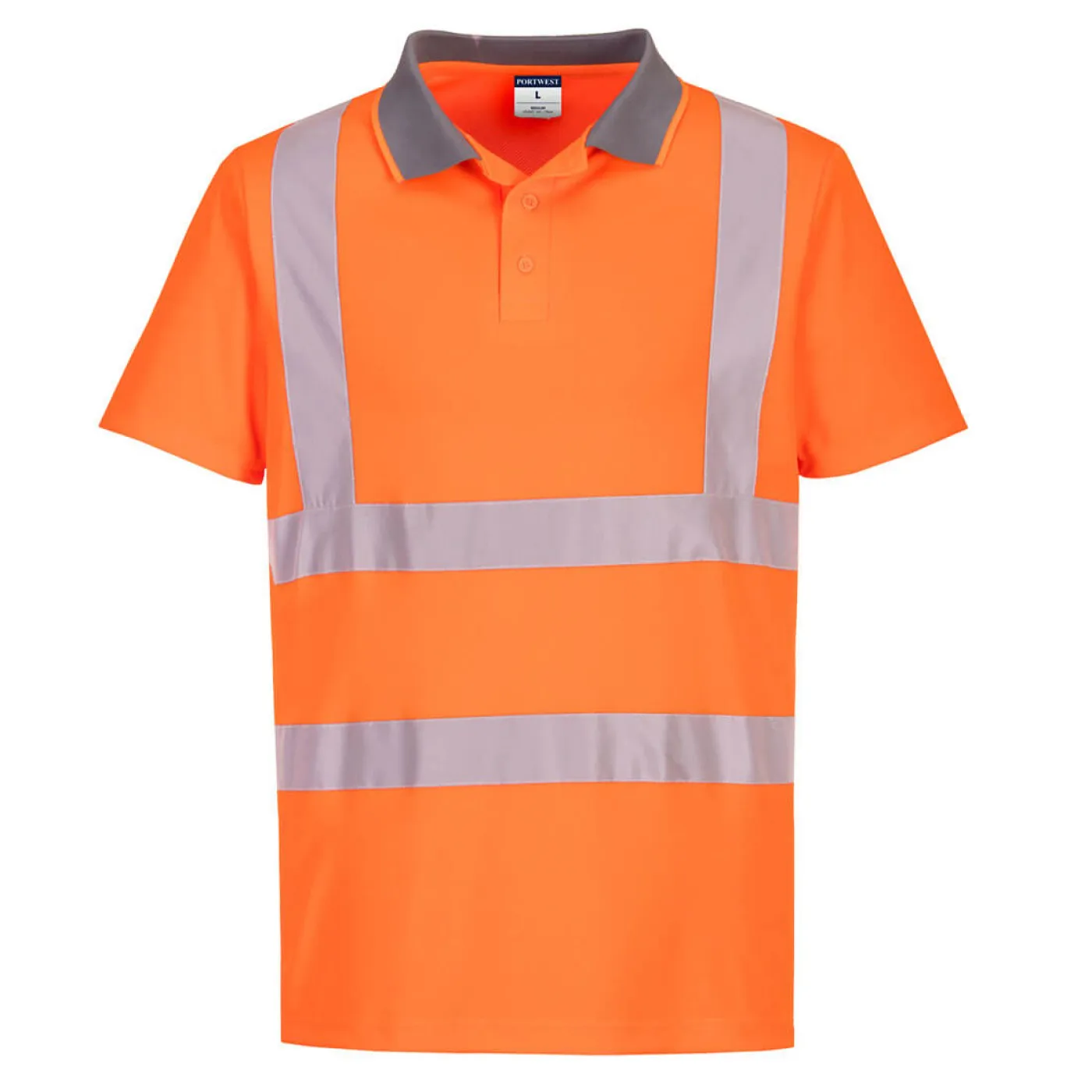 EC10 - Tricou Polo Eco HiVis S/S (6 buc.) / Portwest / Tricouri, bluze, cămăși