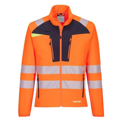 DX481 - Jachetă Softshell DX4 HiVis Zip Base Layer / Portwest / Jachete și geci