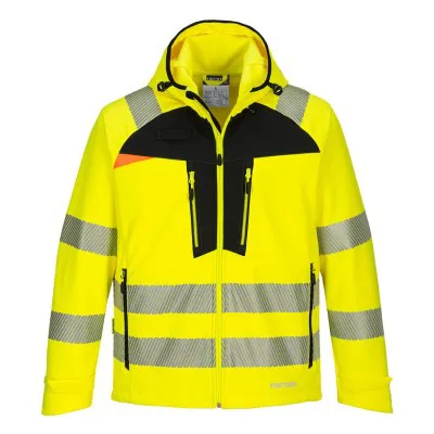 DX475 - Jachetă DX4 HiVis Softshell / Portwest / Jachete și geci