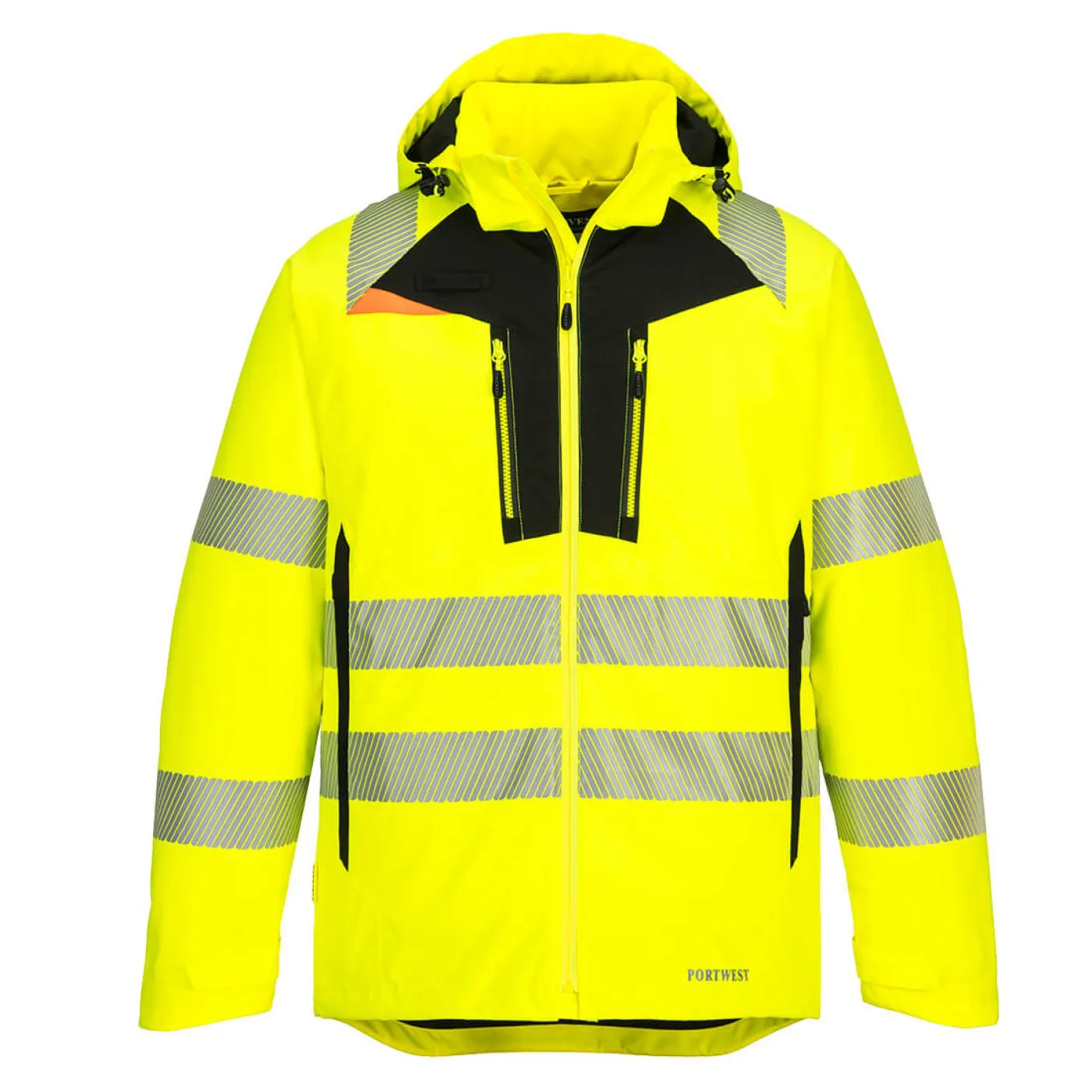 DX461 - Jachetă DX4 de iarnă HiVis / Portwest / Jachete și geci