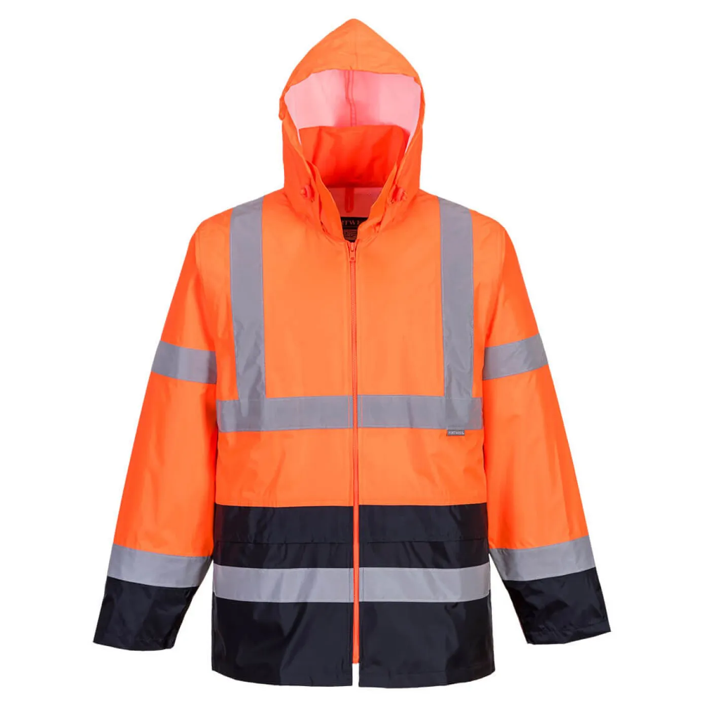 H443 - Jachetă de ploaie HiVis Contrast / Portwest / Jachete și geci