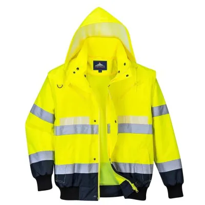 G465 - Jachetă HiVIs Glowtex™ 3-in-1 / Portwest / Jachete și geci