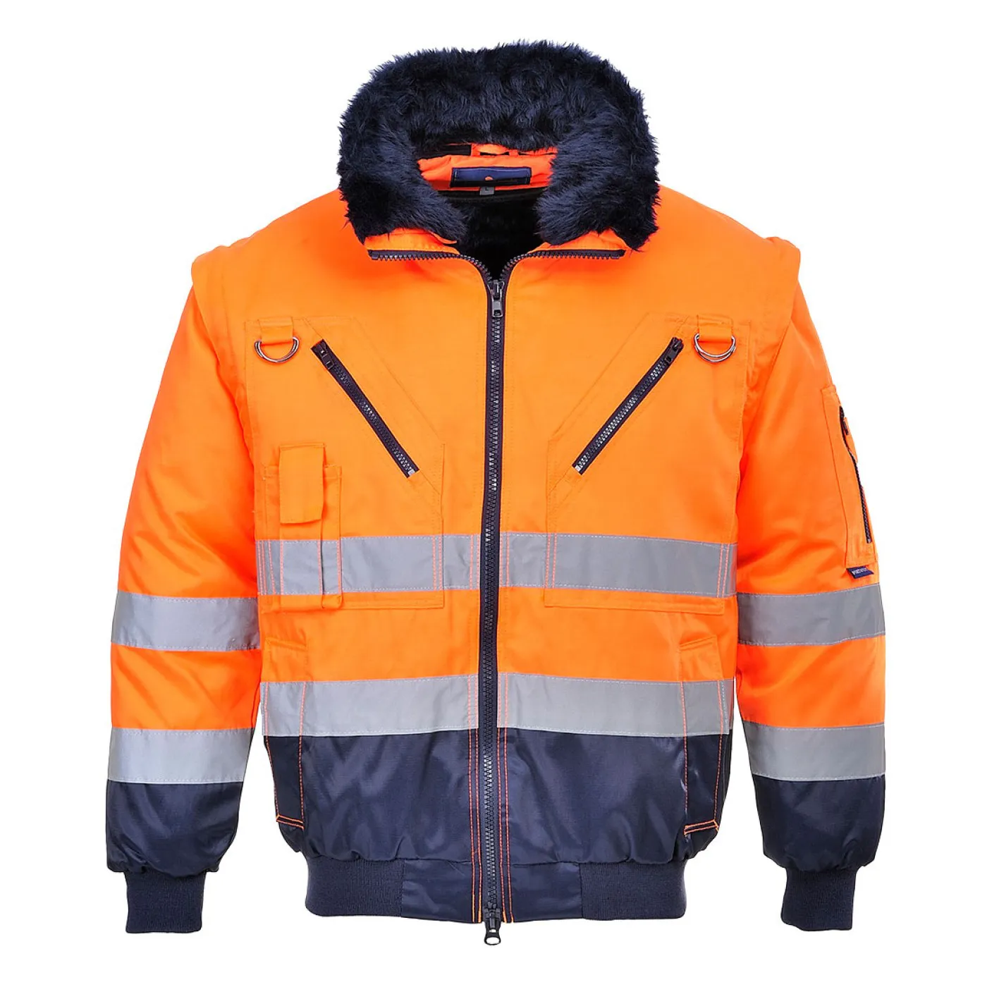 PJ50 - Jachetă Pilot 3-in-1 HiVis / Portwest / Jachete și geci
