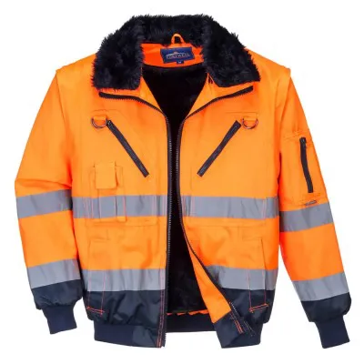 PJ50 - Jachetă Pilot 3-in-1 HiVis / Portwest / Jachete și geci