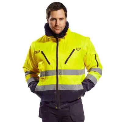 PJ50 - Jachetă Pilot 3-in-1 HiVis / Portwest / Jachete și geci