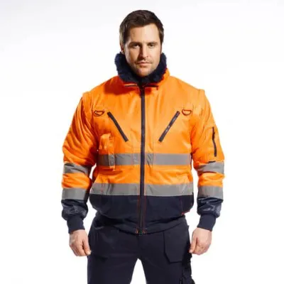 PJ50 - Jachetă Pilot 3-in-1 HiVis / Portwest / Jachete și geci