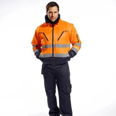 PJ50 - Jachetă Pilot 3-in-1 HiVis / Portwest / Jachete și geci