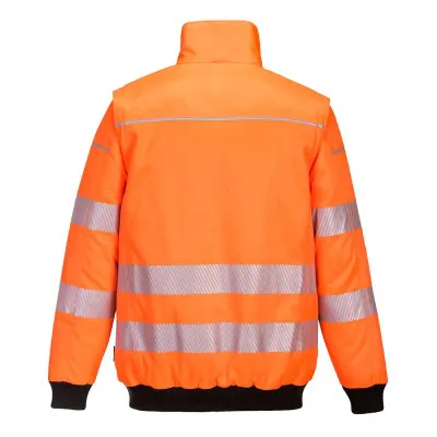 PW302 - Jachetă Pilot 3-in-1 HiVis / Portwest / Jachete și geci