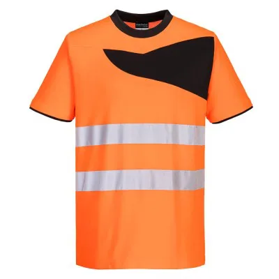 PW213 - Tricou PW3 HiVis S/S / Portwest / Tricouri, bluze, cămăși