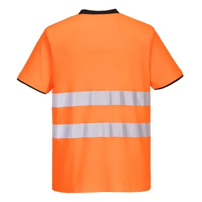 PW213 - Tricou PW3 HiVis S/S / Portwest / Tricouri, bluze, cămăși