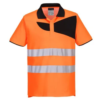 PW212 - Tricou Polo PW3 HiVis S/S / Portwest / Tricouri, bluze, cămăși