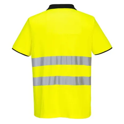 PW212 - Tricou Polo PW3 HiVis S/S / Portwest / Tricouri, bluze, cămăși