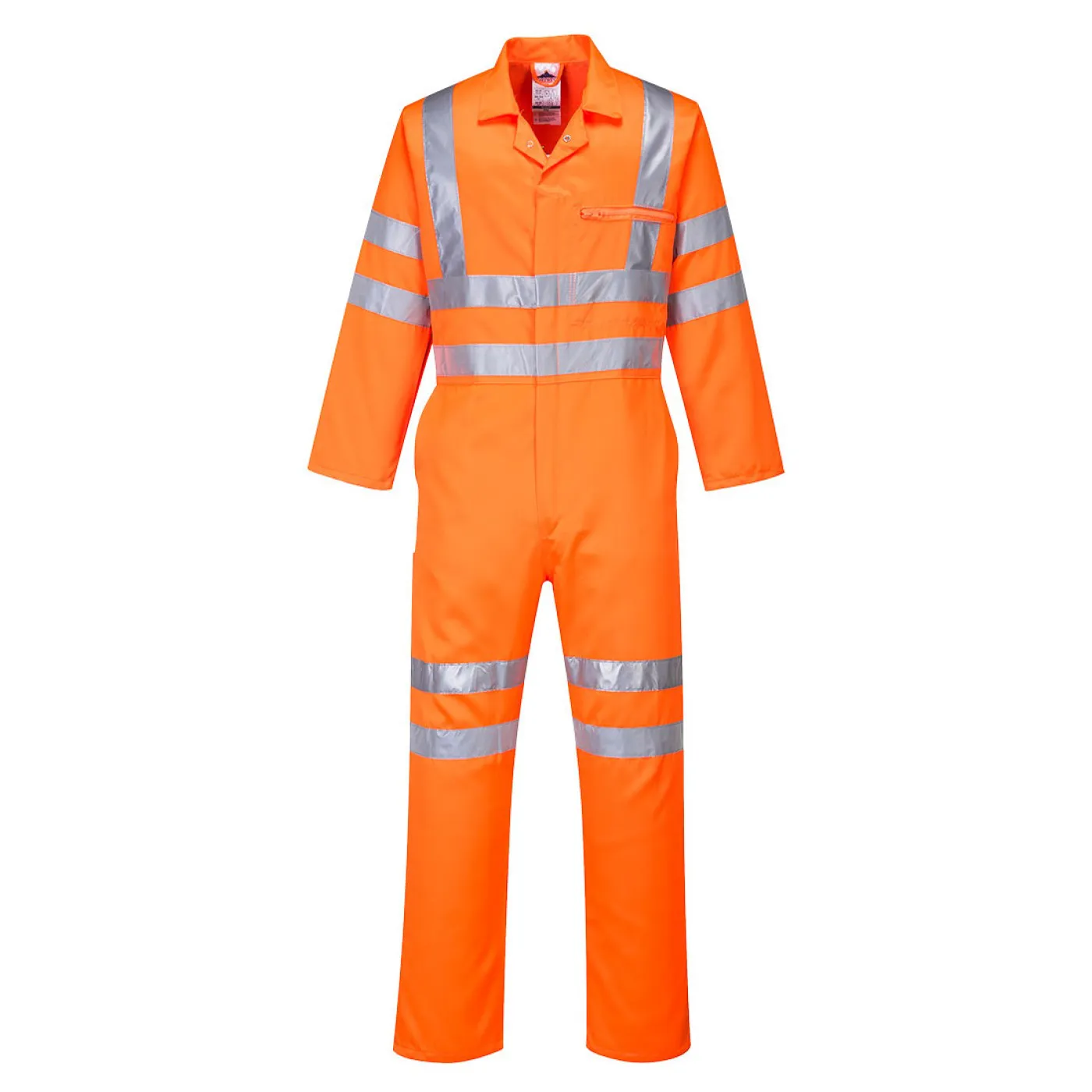 RT42 - Combinezon poli bumbac HiVis RIS / Portwest / Combinezoane de lucru