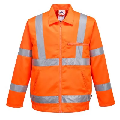 RT40 - Jachetă poli-bumbac HiVis  RIS / Portwest / Jachete și geci