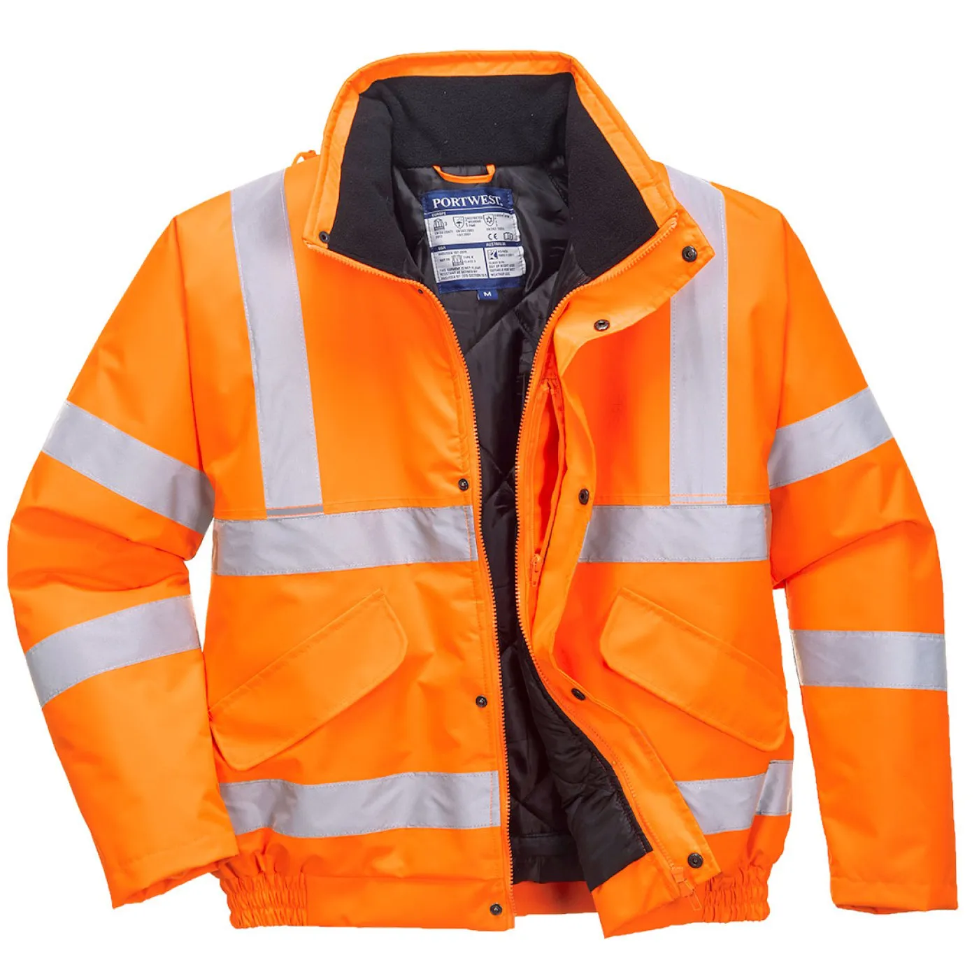 RT32 - Jachetă Bomber HiVis RIS / Portwest / Jachete și geci