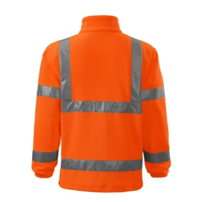 Jachetă fleece unisex de vizibilitate ridicată HV / Rimeck / Jachete și geci