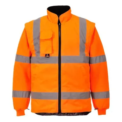 RT27 - Jachetă Traffic 7-in-1 HiVis RIS / Portwest / Jachete și geci
